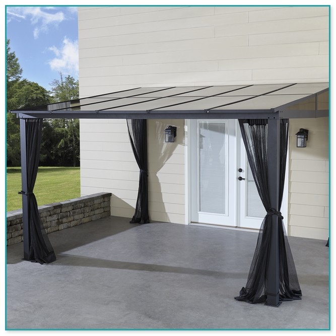 10x10 Gazebo Replacement Canopy With Netting