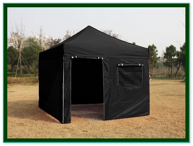 10x10 Canopy Tent With Walls