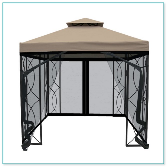 8x8 Canopy With Sidewalls
