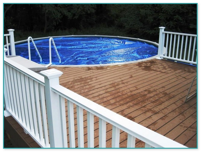 Great Above Ground Pool Decks Cost