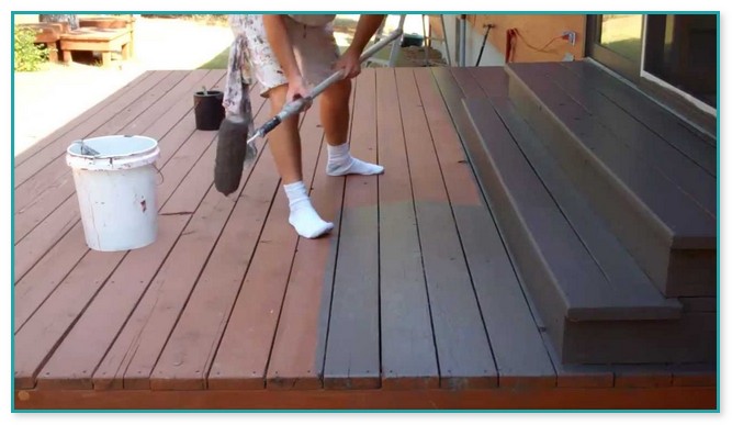 Can You Paint Over Stained Wood Deck