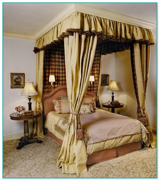 Cheap Canopy Bed Curtains