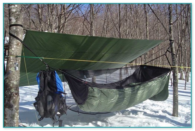 Cold Weather Hammock Camping