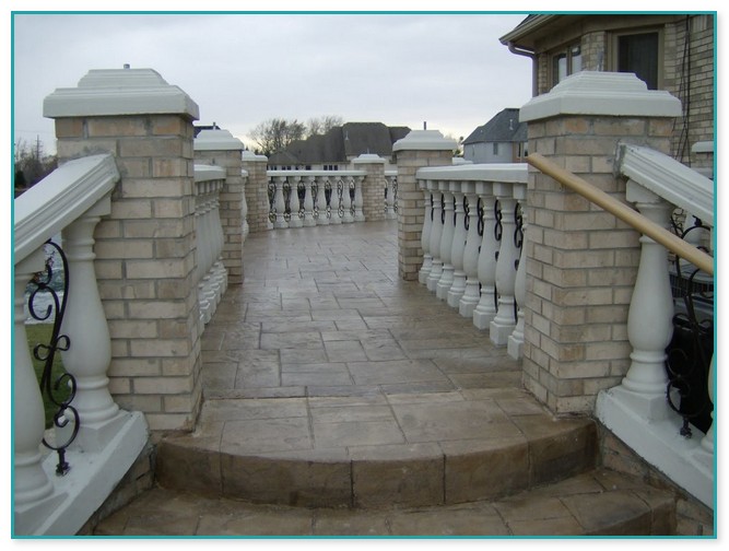 Concrete Pillars For Decks