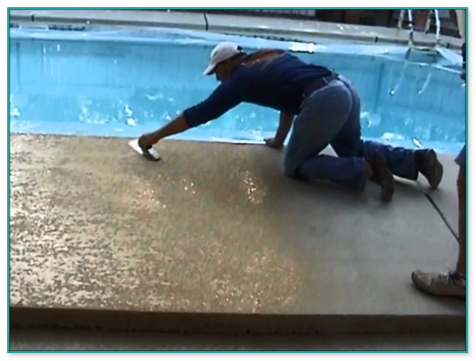 Concrete Pool Deck Repair Do It Yourself