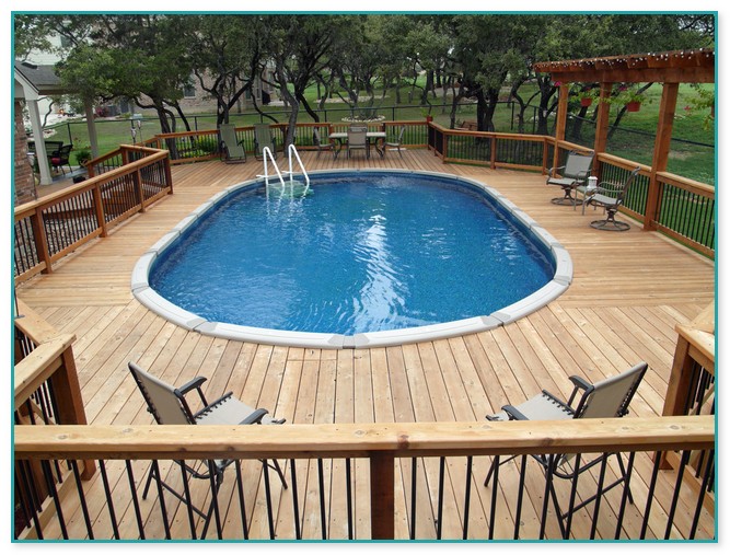 Cost Of Above Ground Pool And Deck
