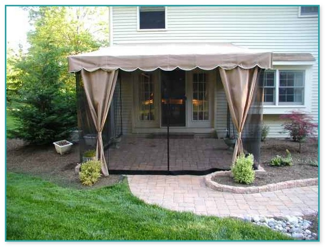 Deck Awnings With Mosquito Netting