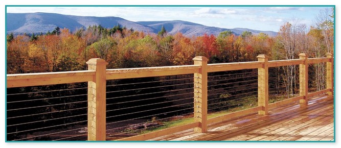 Deck Cable Railing System
