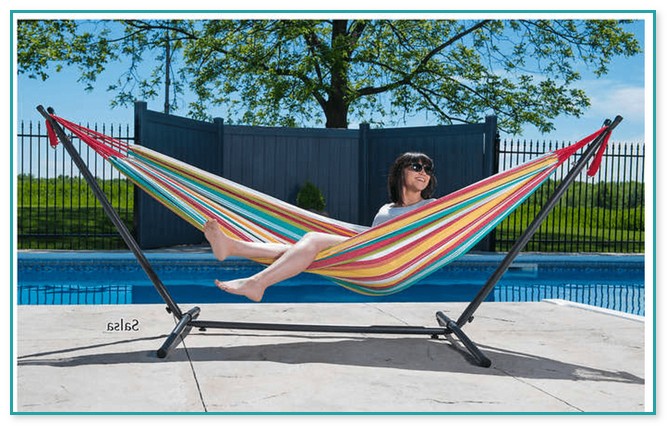 Double Hammock With Stand Costco