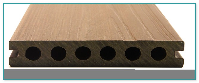 Hollow Plastic Decking Boards