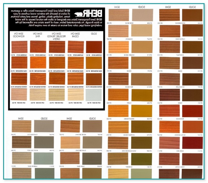 Home Depot Behr Deck Stain Colors