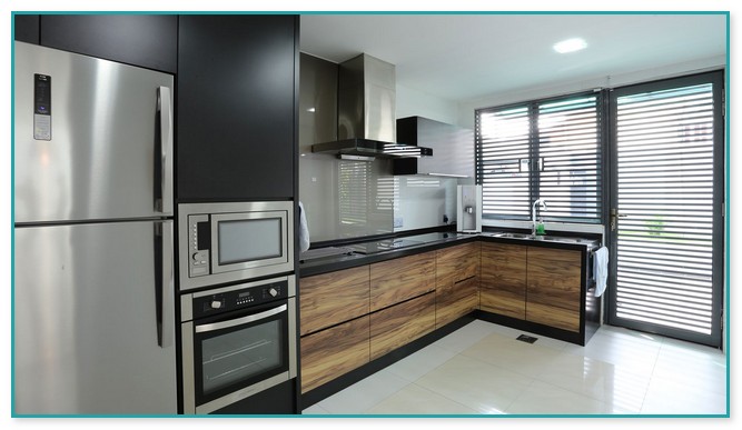 Kitchen Cabinet Design For Terrace House