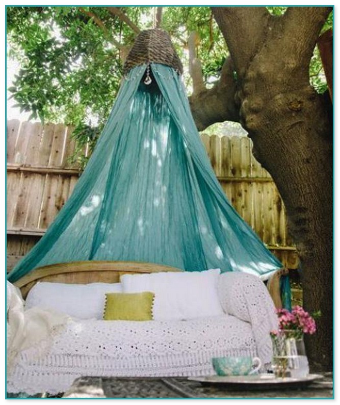 how to make a mosquito net canopy for beds