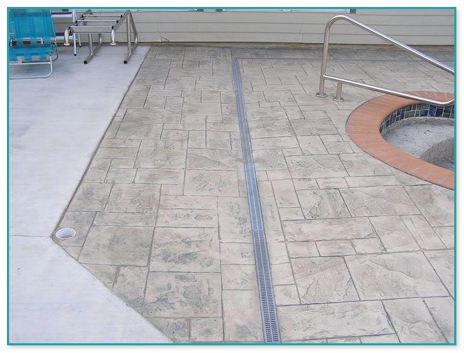 Pool Deck Trench Drain