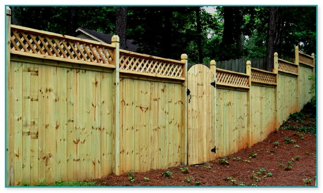 8 Ft Privacy Fence