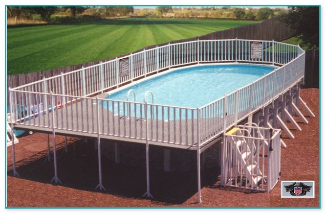 Above Ground Pool Fence Pictures