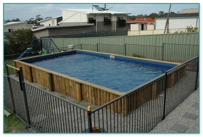 Above Ground Pool Fence With Gate