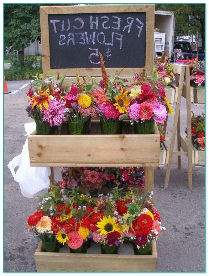 Cut Flower Display Stand