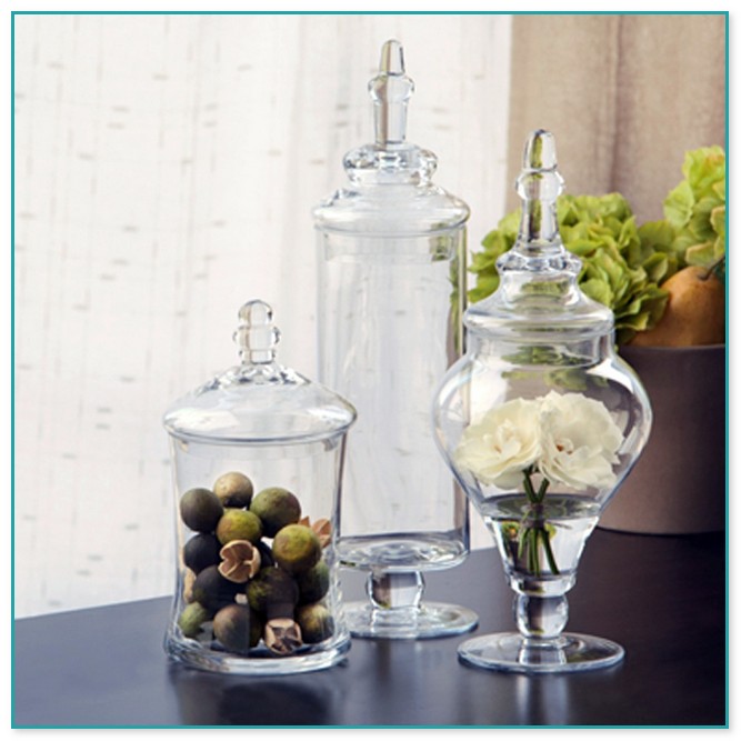 Decorative Glass Jars For Kitchen