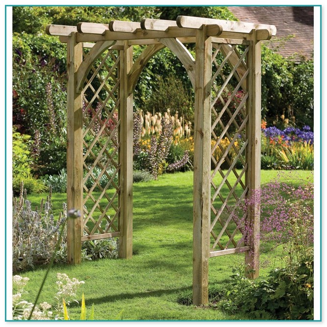 Garden Wooden Arches Designs | Home Improvement