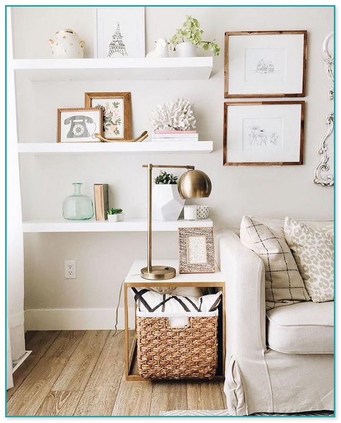 Ideas For Floating Shelves In Living Room Home Improvement