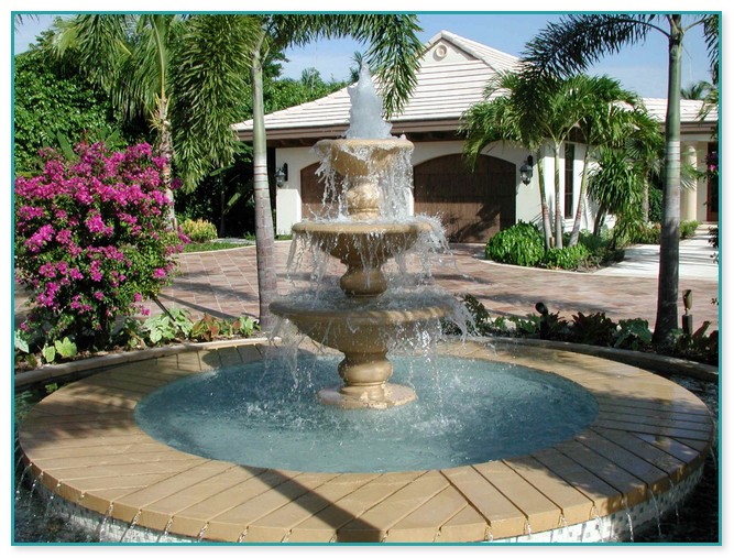 Outdoor Concrete Water Fountains