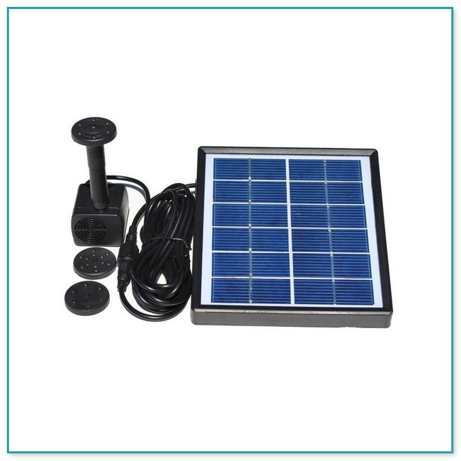 Solar Pumps For Fountains Home Depot