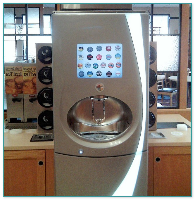 Touch Screen Fountain Drink Machine