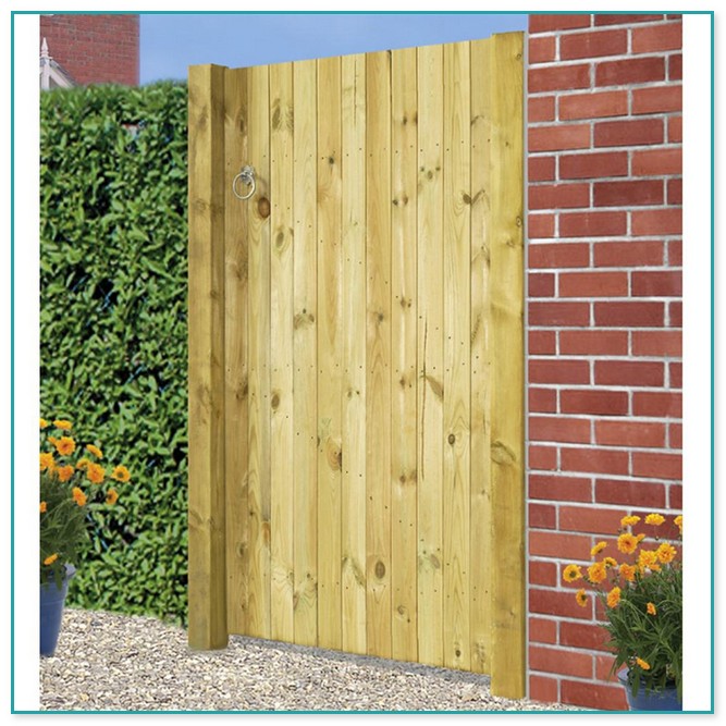 Wood Garden Gate Doors
