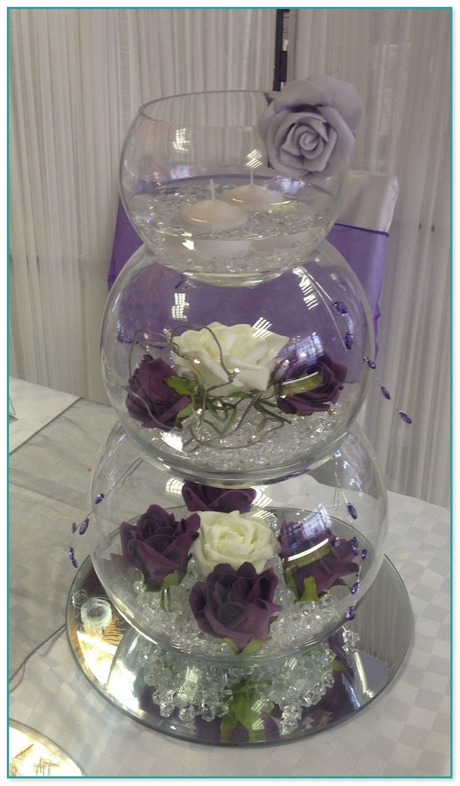Glass Bowl Table Decorations 2