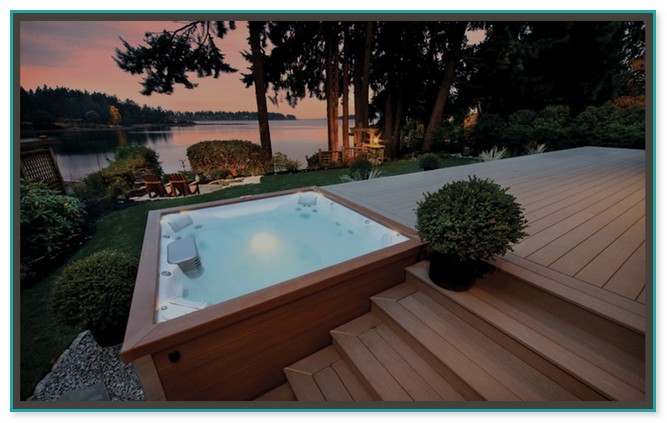 Pictures Of Decks With Hot Tubs