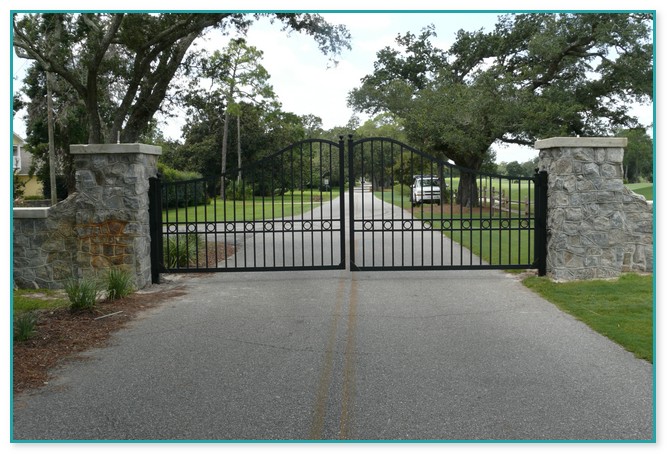 Aluminum Gates For Driveways 2