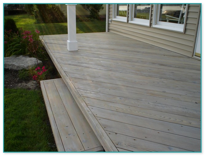 Best Stain Color For Pine Deck
