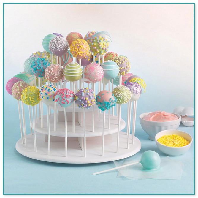 Cake Pop Display Stand With Cover 3