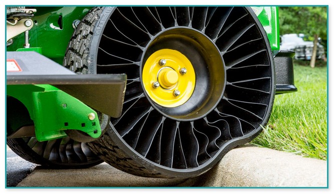 Airless Lawn Mower Tires