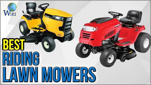 Best Riding Lawn Mowers 2017