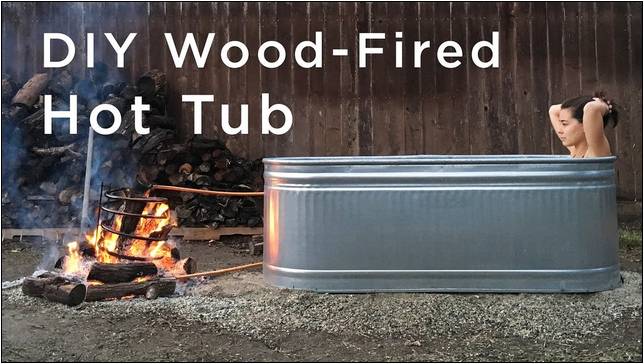 Build Your Own Wood Fired Hot Tub Heater