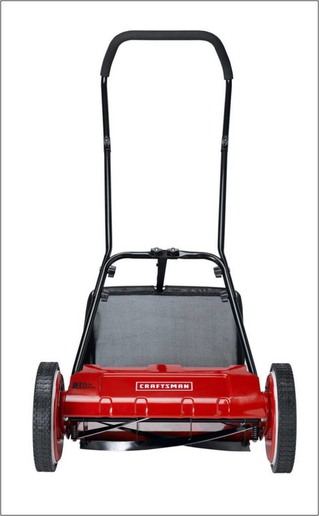 Craftsman Lmrm1602 16 Reel Push Lawn Mower With Bag