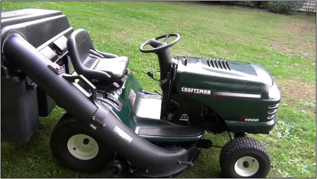 Craftsman Riding Lawn Mower Bagger Attachment