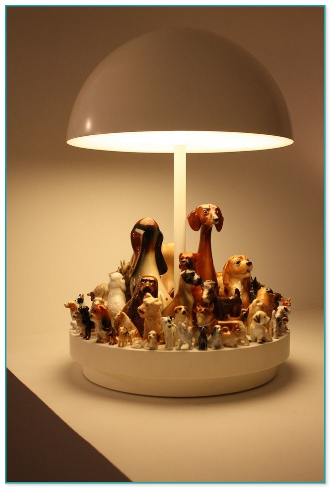 Dog Lamps Home Decor