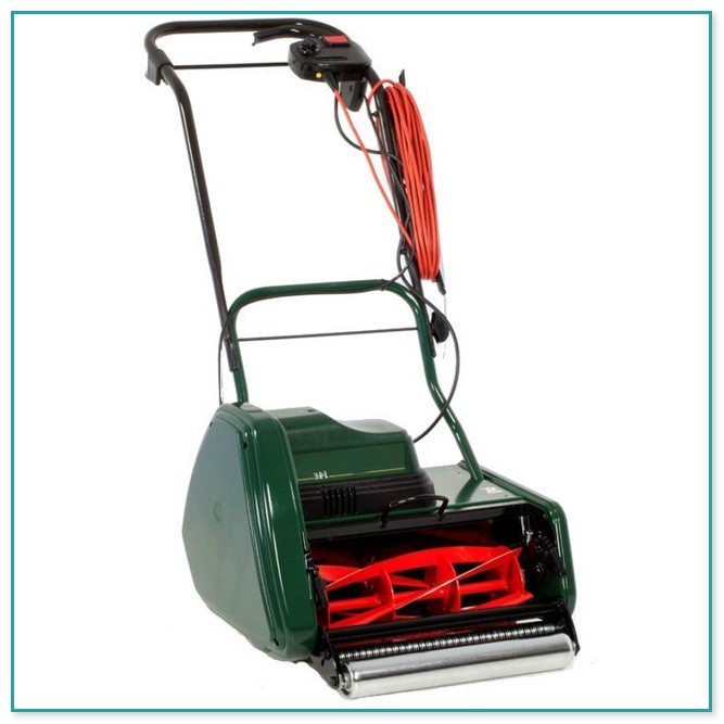 Electric Cylinder Lawn Mower With Roller