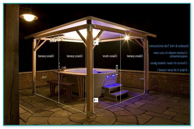 Glass Hot Tub Enclosures
