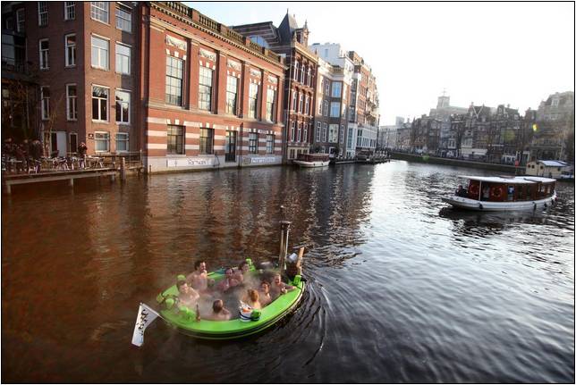 Hot Tub Tug Boat Copenhagen