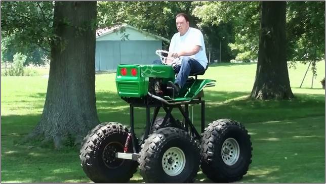 Huge Riding Lawn Mower