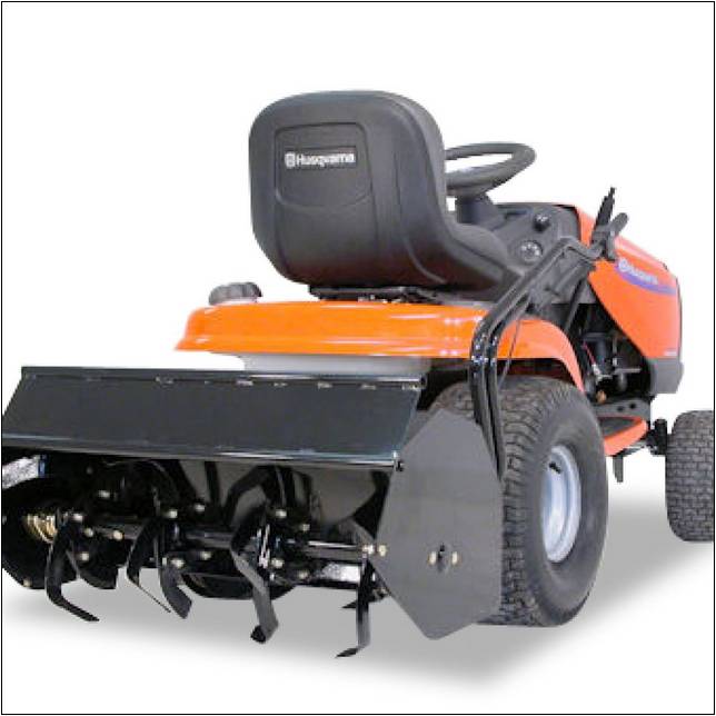 husqvarna attachments lawn tractor