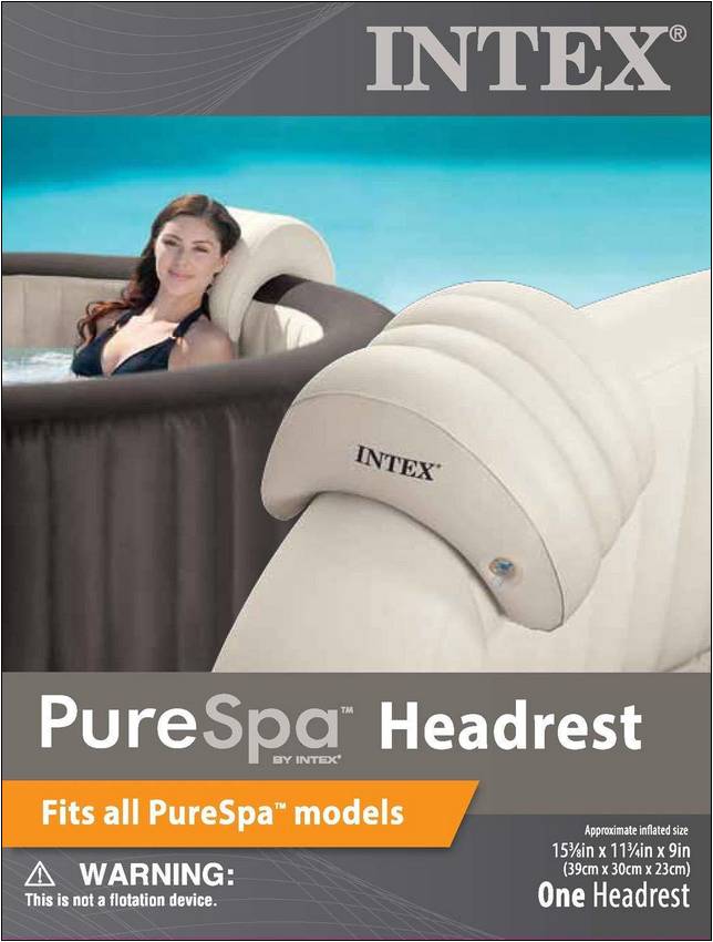 Intex Hot Tub Headrest