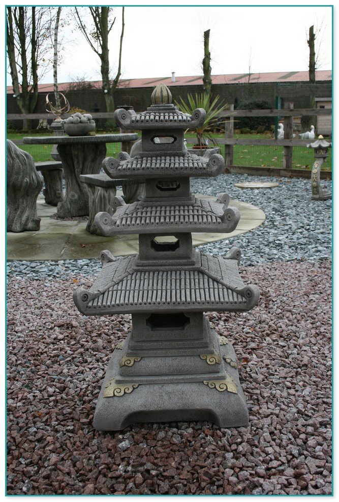 Japanese Garden Statues Pagoda