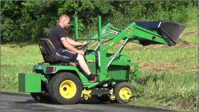 John Deere 455 Diesel Lawn Mower