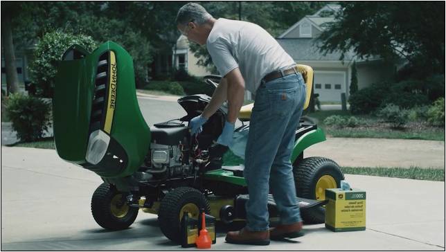 John Deere Lawn Mower Oil Change