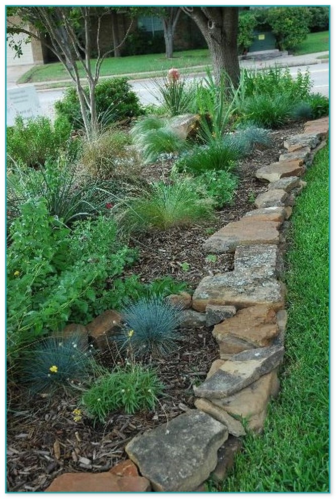 Landscaping Edging Ideas With Stone